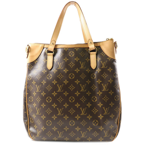 LOUIS VUITTON LV GHW Odeon GM 2 Way Shoulder Tote Bag M56388 Monogram Brown