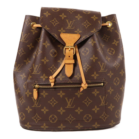 LOUIS VUITTON LV GHW Montsouris Backpack M43431 Monogram Brown