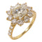 JEWELRY Diamond Ring US#6 18K Yellow Gold v1