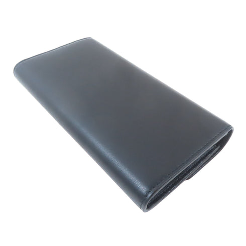 GUCCI GG SHW Long Wallet 309163 Calfskin Leather Black