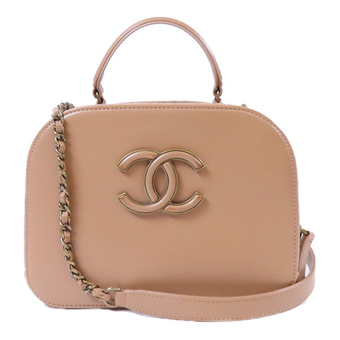 CHANEL Quilted CC GHW Chain Shoulder Bag A9346 Caviar Leather Sanguine Pink