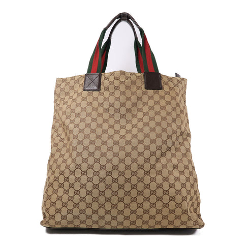 GUCCI GG SHW Shoulder Bag 131233 Canvas Brown