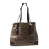 LOUIS VUITTON LV GHW Hampstead MM Shoulder Bag N51204 Damier Ebene Brown