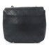 CHANEL Quilted CC Chain Shoulder Bag Crossbody Calfskin Leather Black