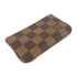 LOUIS VUITTON LV GHW Key Pouch Coin Case Purse N62658 Damier Ebene Brown