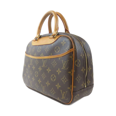 LOUIS VUITTON LV GHW Trouville Boston Bag Handbag M42228 Monogram Brown