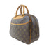LOUIS VUITTON LV GHW Trouville Boston Bag Handbag M42228 Monogram Brown