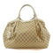 GUCCI GG GHW Sukey Tote Bag Shoulder Handbag 211943 Canvas Brown