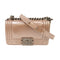 CHANEL CC SHW Chanel Boy 20 Shoulder Bag Patent Leather Pink