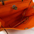 HERMES PHW Herbag GM 2 Way Shoulder Bag Handbag Canvas Orange