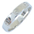 CARTIER Love Wedding Band Ring PT950 Platinum Cartier#53 US#6.5