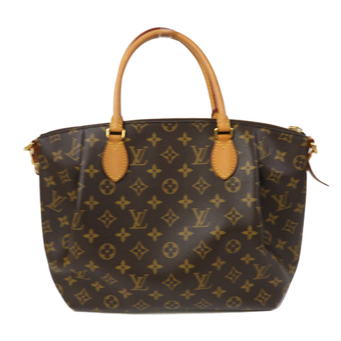 LOUIS VUITTON LV GHW Turenne MM 2 Way Shoulder Bag Handbag M48814 Monogram Brown v3