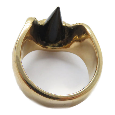 FINE JEWELRY Ruby Diamond Ring 18K Yellow Gold US#7.75