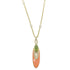 BVLGARI Elysia Peridot Diamond Necklace 18K Yellow Gold