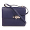 HERMES PHW Verrou 23cm Shoulder Bag Epsom Leather Bleu Saphir