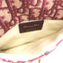 Christian Dior Mini Saddle Waist Hip Bum Bag Canvas Bordeaux Used Women