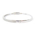 FINE JEWELRY 0.755ct Diamond Bangle 18K White Gold #16.25cm