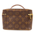 LOUIS VUITTON LV GHW Nice Mini Vanity Bag HandBag M44495 Monogram Brown