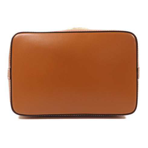 LOUIS VUITTON LV GHW Noe BB Shoulder Bag M24722 Raffia Beige/Tan