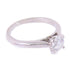 CARTIER 0.55ct Diamond Engagement Ring US#4.25 Cartier#48 PT950 Platinum