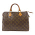 LOUIS VUITTON LV GHW Speedy 30 Handbag M41528 Monogram Brown