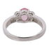 JEWELRY Pink Sapphire Diamond Ring PT900 Platinum US#5.75