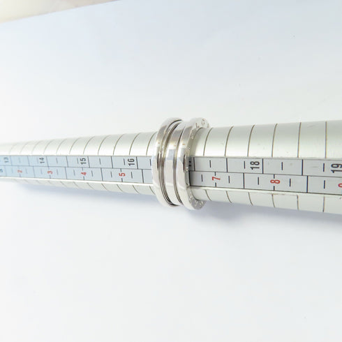 BVLGARI B-zero1 3 Band Ring 18K White Gold Bvlgari#53 JP#12.5 US#6.25