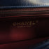 CHANEL Quilted CC GHW Chain Shoulder 2 Way Shoulder Bag Handbag Calfskin Navy