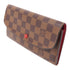 LOUIS VUITTON LV Long Wallet N61289 Damier Ebene
