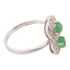 JEWELRY Jade Ring 18K White Gold US#6
