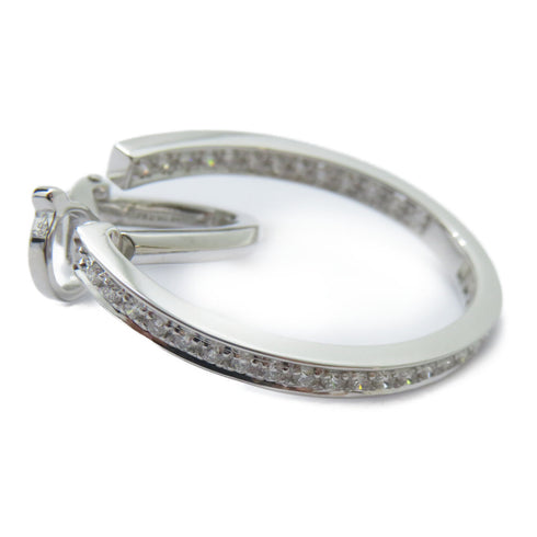 Chaumet Josephine Diamond Earrings 18K White Gold