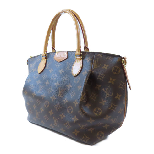 LOUIS VUITTON LV GHW Turenne MM 2 Way Shoulder Bag Monogram Brown