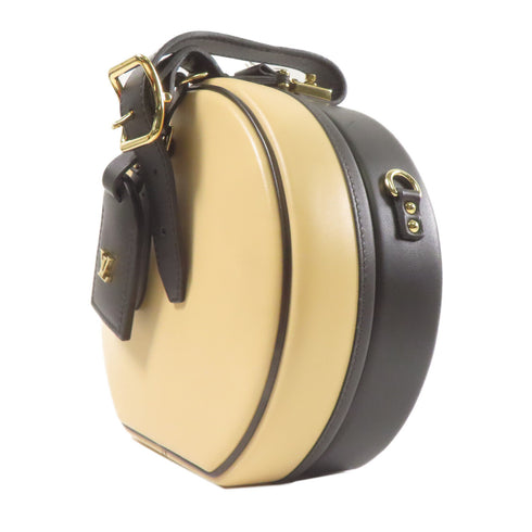 LOUIS VUITTON LV GHW Petite Boite Chapeau 2 Way Shoulder Bag M53138 Brown/Black