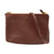 CELINE GHW Trio Shoulder Bag Calfskin Leather Wine Red