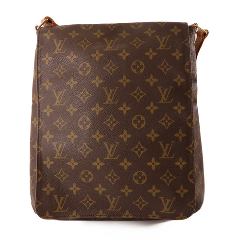 LOUIS VUITTON LV GHW Musette Salsa Shoulder Bag M51387 Monogram Brown v10