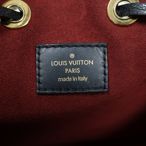 LOUIS VUITTON LV GHW NeoNoe MM 2 Way Bag Handbag M45497 Monogram Empreinte Black