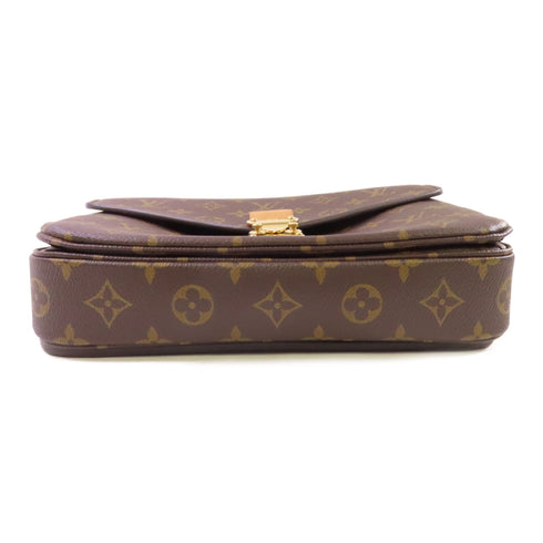 LOUIS VUITTON LV GHW Pochette Metis Handbag Shoulder Bag M44875 Monogram Brown