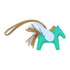 HERMES Rodeo PM Pegase Charm Leather Green Brown White