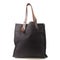 HERMES PHW Etriviere Shopping Tote Shoulder Bag 062304CK Canvas Black Brown