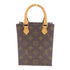 LOUIS VUITTON LV GHW Petit Sac Plat 2 Way Shoulder Bag M69442 Monogram Brown