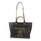 CHANEL CC GHW Deauville 2 Way Shoulder Tote Bag Handbag Calfskin Leather