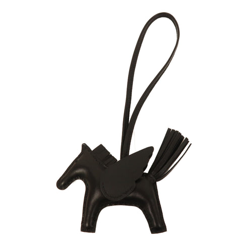 HERMES Pegase PM Charm Swift Leather Noir