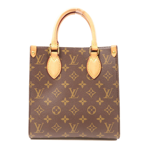 LOUIS VUITTON LV GHW Sac Plat BB 2 Way Shoulder Bag M46265 Monogram Brown v3