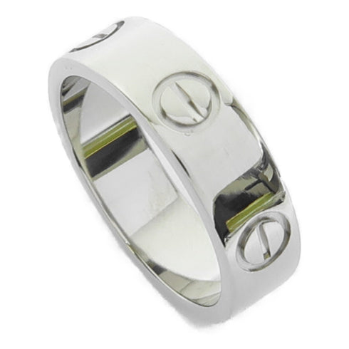 CARTIER Love Ring B4084700 18K White Gold US#6