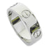 CARTIER Love Ring B4084700 18K White Gold US#6