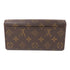 LOUIS VUITTON LV GHW Sarah Long Wallet M60531 Monogram Brown