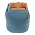 LOEWE Lazo Bucket Shoulder Bag Calfskin Leather Blue Brown