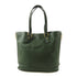 PRADA GHW Vitello Daino Shoulder Handbag Tote Bag BR4372 Calfskin Leather Green