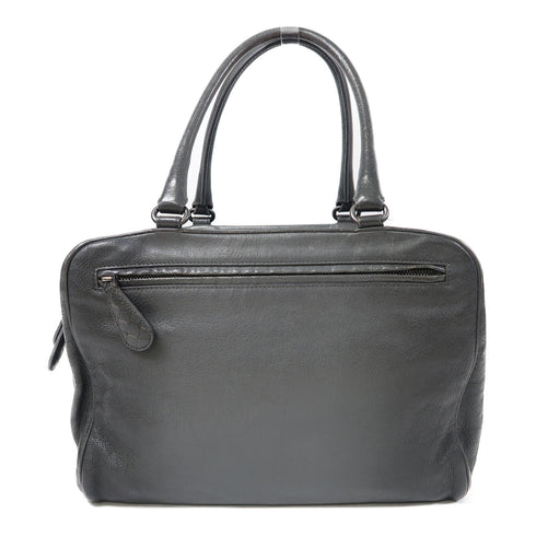BOTTEGA VENETA BV Hand Bag Calfskin Leather Grey