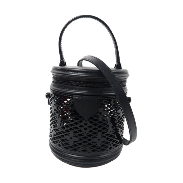 LOUIS VUITTON LV Cannes 2 Way Shoulder Vanity Bag M20363 Monogram Lace Black